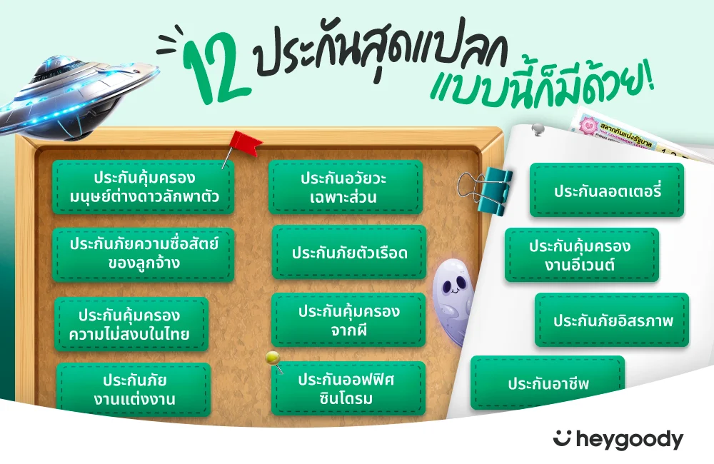 รวมประกันแปลก ๆ ที่มีจริงในโลกนี้