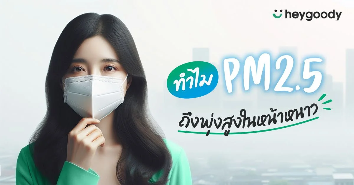 ทำไมฝุ่น PM 2.5 เยอะในช่วงฤดูหนาว