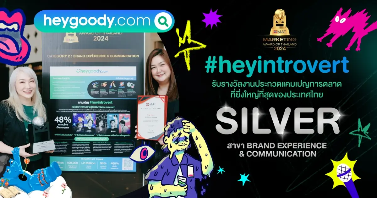 heyintrovert คว้ารางวัล Silver จากเวที MAT Award 2024